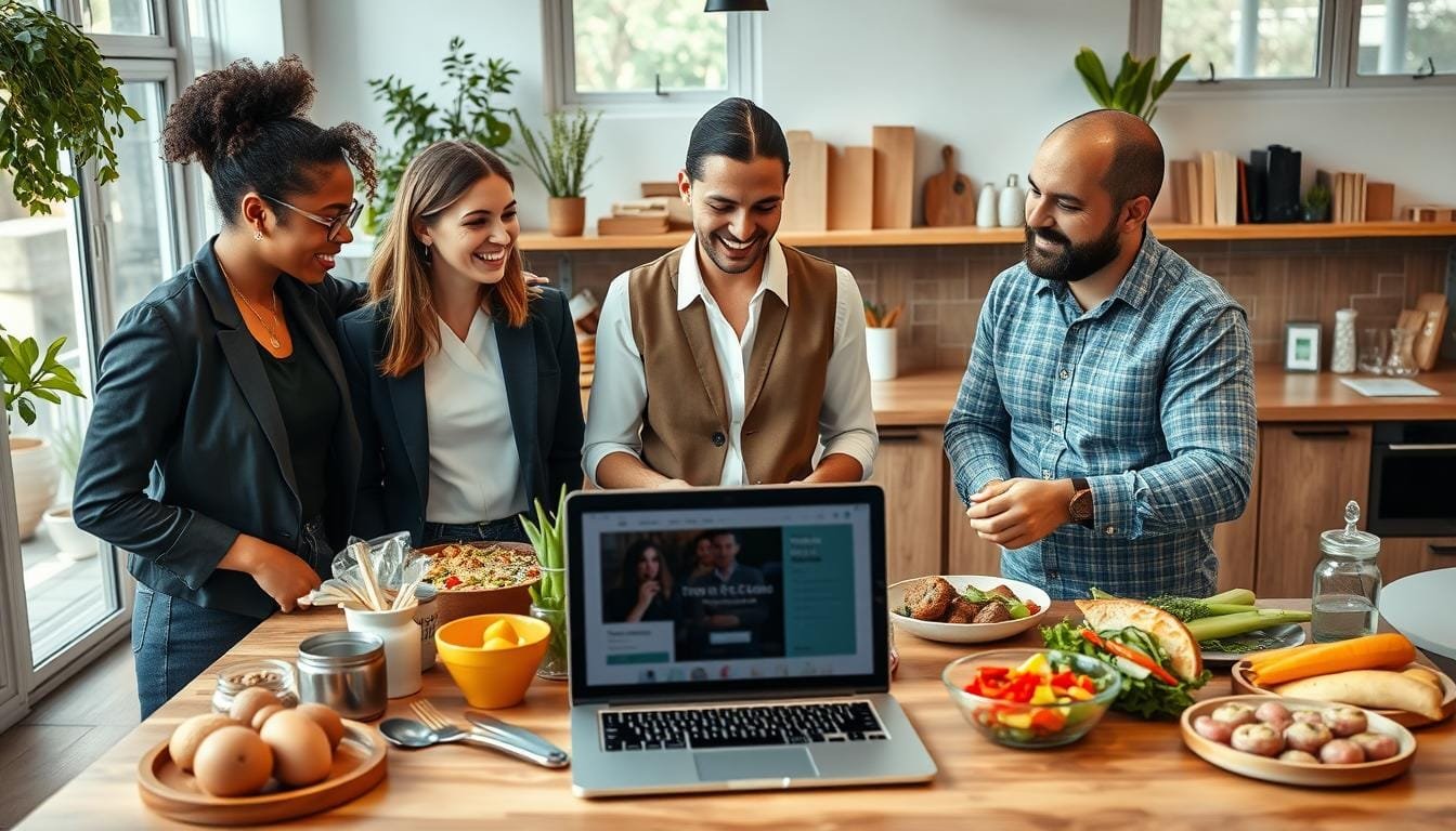 online food business ideas from recipes