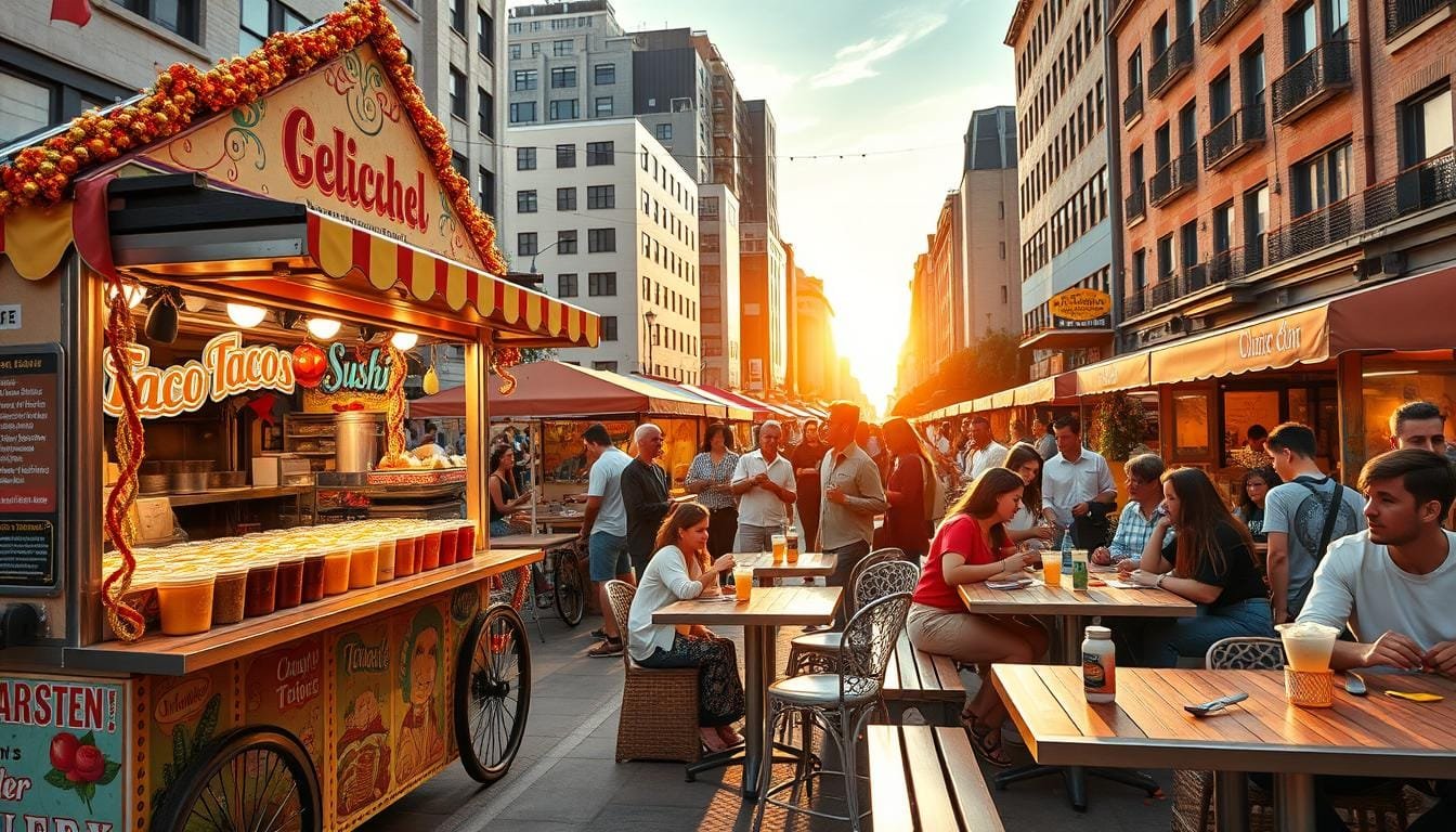 street food restaurant ideas