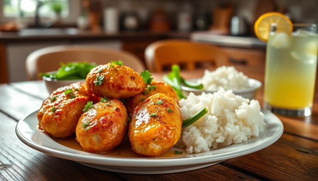 Serving Suggestions for Garlic Butter Chicken Bites