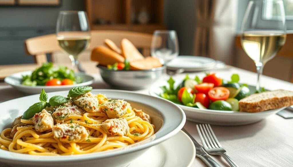 What to Serve with Chicken Pesto Pasta