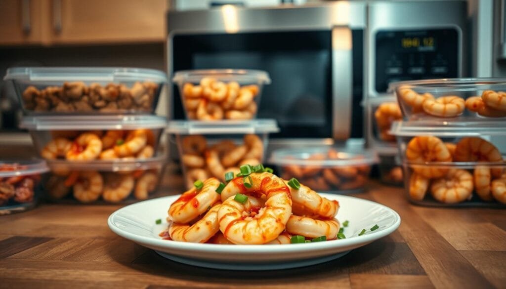 bang bang shrimp storage and reheating