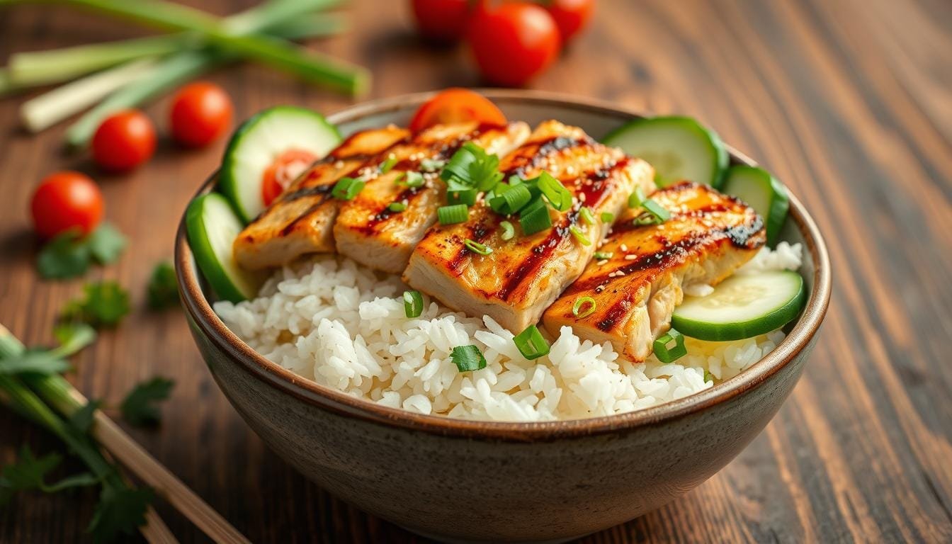 chicken rice bowl