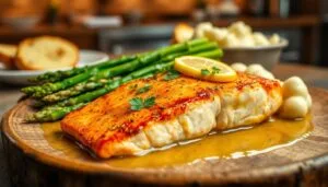 garlic butter salmon