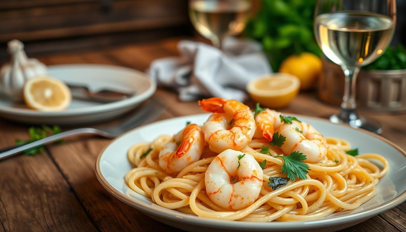 shrimp scampi pasta